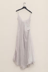 marc le bihan silk slip dress 2107 GRIS PERLE pearl grey